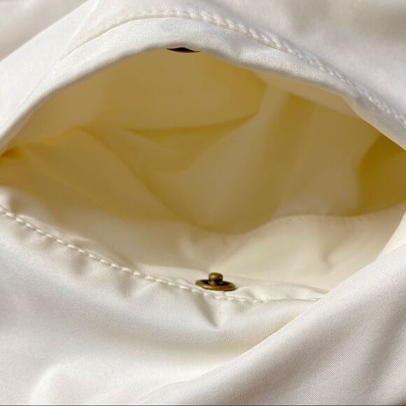 Calvin Klein Off White Anorak Packable Jacket Size Medium - Picture 5 of 16